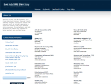 Tablet Screenshot of bestaddurldirectory.com